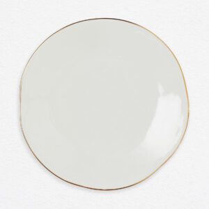 Speiseteller "Classy Style" mit filigranem Goldrand Ø 28 cm