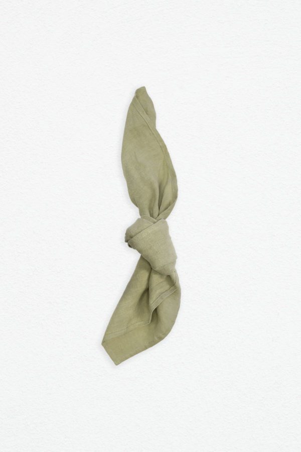 Leinenservietten Big Green Olive