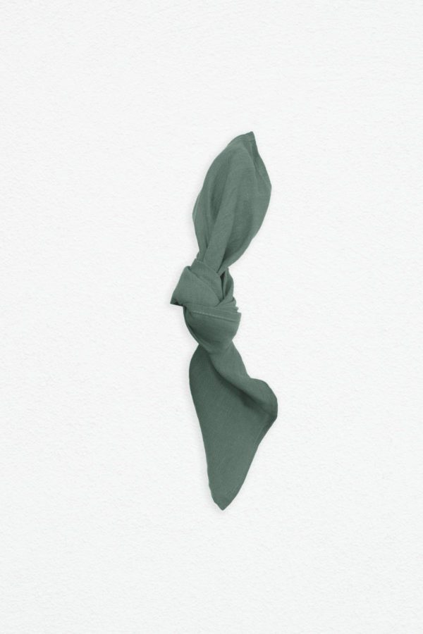 Leinenservietten Big Smoke Pine Green