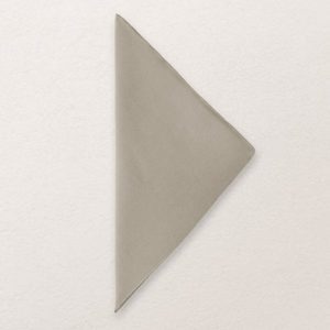 Stoffserviette aus Polyester in Warm Gray