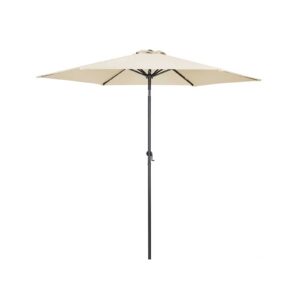 Sonnenschirm creme Ø300cm UV-Schutz 80+