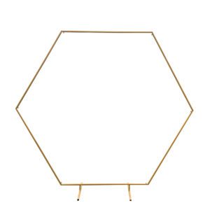 Traubogen Hexagon in gold, 220 cm