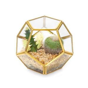 Mini Terrarium Bowl gold