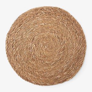 Rundgeflochtenes Platzset Natur Seagrass