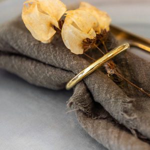 Serviettenringe in gold