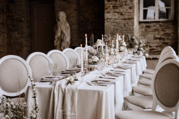 Table Runner in Macchiato Beige – Bild 3