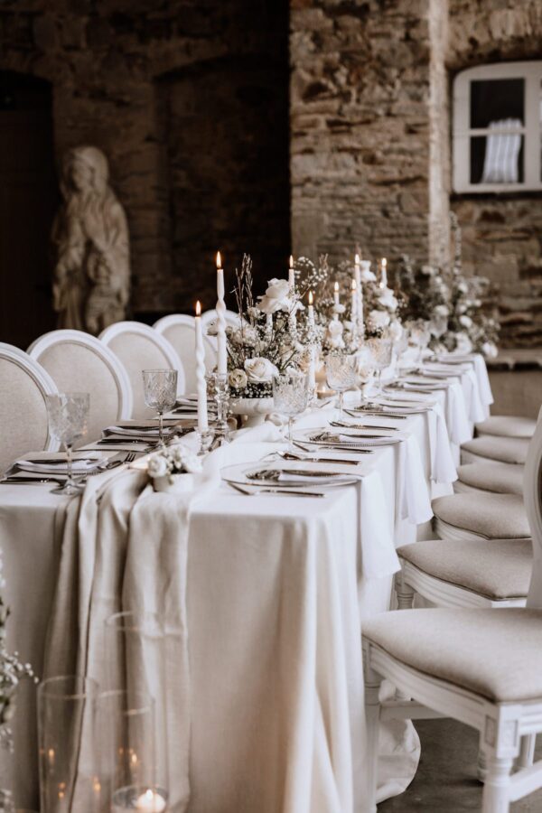Table Runner in Macchiato Beige – Bild 7