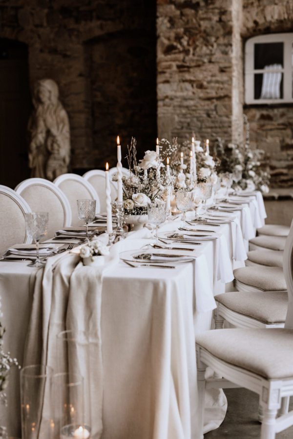 Table Runner in Macchiato Beige
