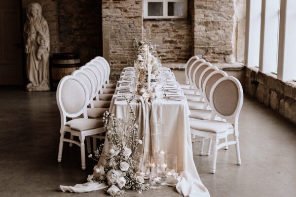 Table Runner in Macchiato Beige – Bild 6