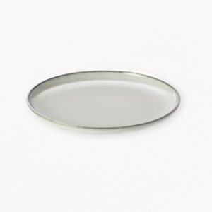 Speiseteller Steingut offwhite / light-grey Ø 25 cm