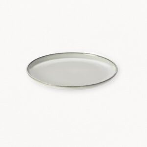 Speiseteller Steingut offwhite / light-grey Ø 20 cm