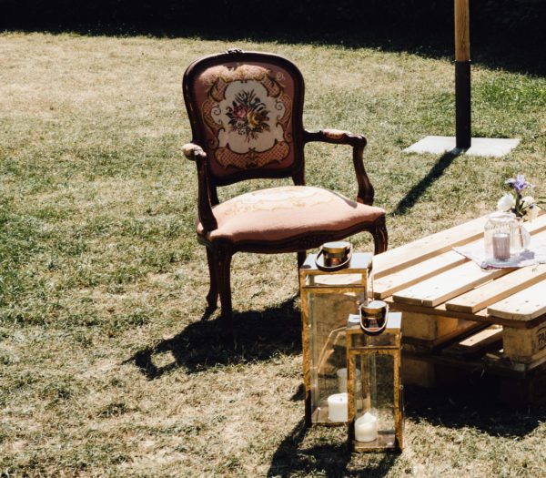 Vintage Polsterstuhl "Erna"