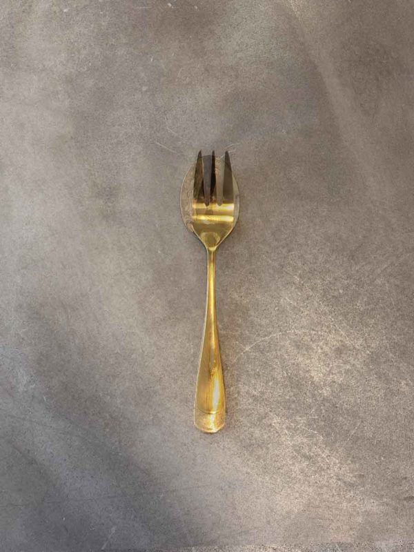 Besteck Gold Glanz Set 7-teilig – Bild 4