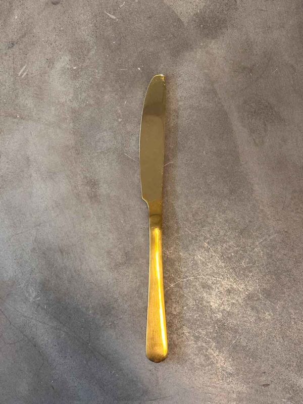 Besteck Gold Glanz Set 7-teilig – Bild 6