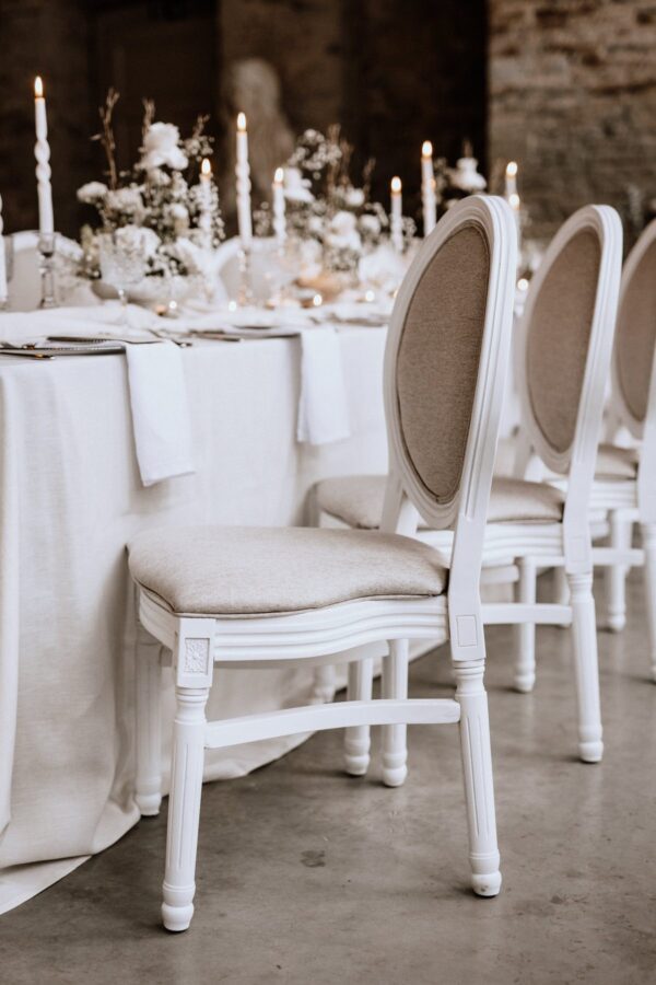 Leinentischdecke in macchiato beige  | 350x250 cm – Bild 7