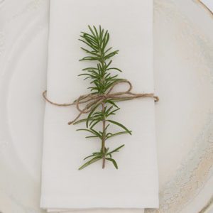 Leinenservietten in offwhite eierschale, egg shell