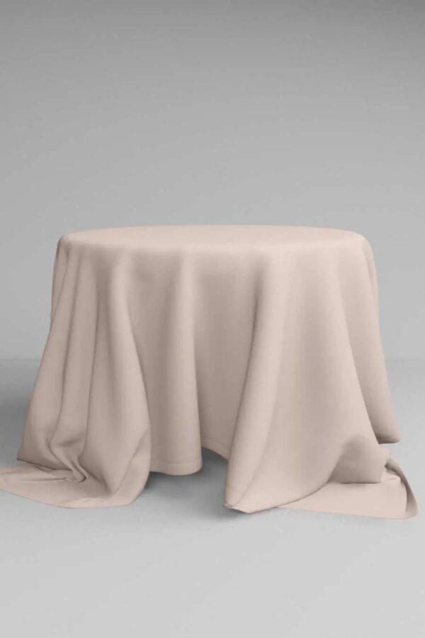 Runde Tischdecke in Blush | ⌀ 330 cm – Bild 2