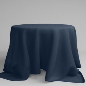 Runde Tischdecke in Insignia Blue  | ⌀ 330 cm