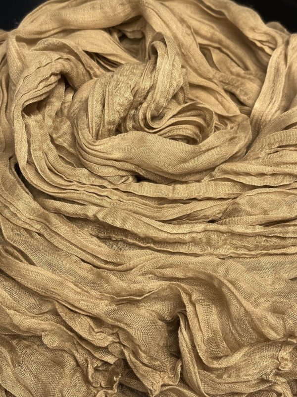 Fineart Chiffon-Tischläufer Iced Coffee 70x250cm