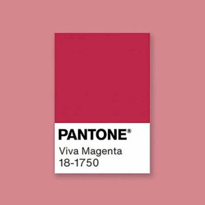 Leinenservietten in Viva Magenta, color of the year 2023