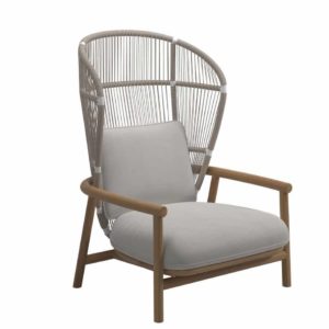 Outdoor-Sessel "Sole Rope" highback