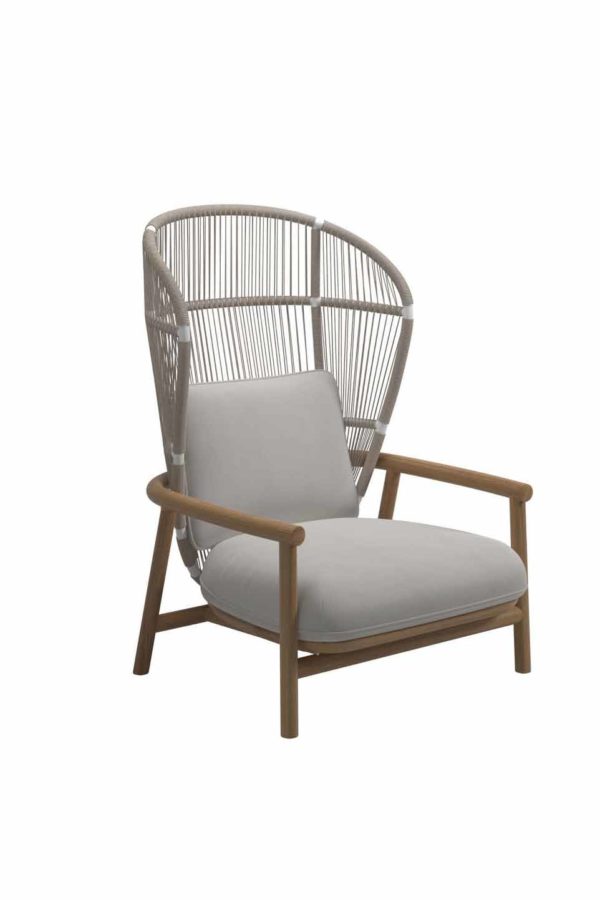 Outdoor-Sessel "Sole Rope" highback
