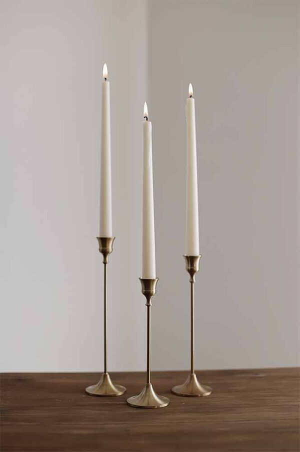 Kerzenständer Barroq gold 3er Set
