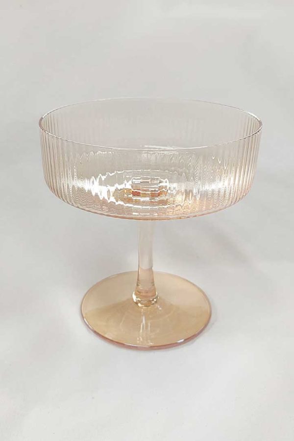Champagner / Martiniglas Mr. Ripley amber