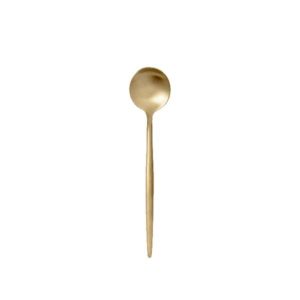 Besteck Gold Matt - Dessertlöffel