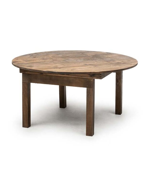 Holztisch aus Kiefer klappbar ⌀180cm