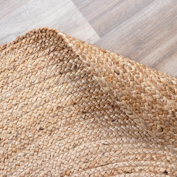 Jute Teppich rund 150 CM – Bild 2