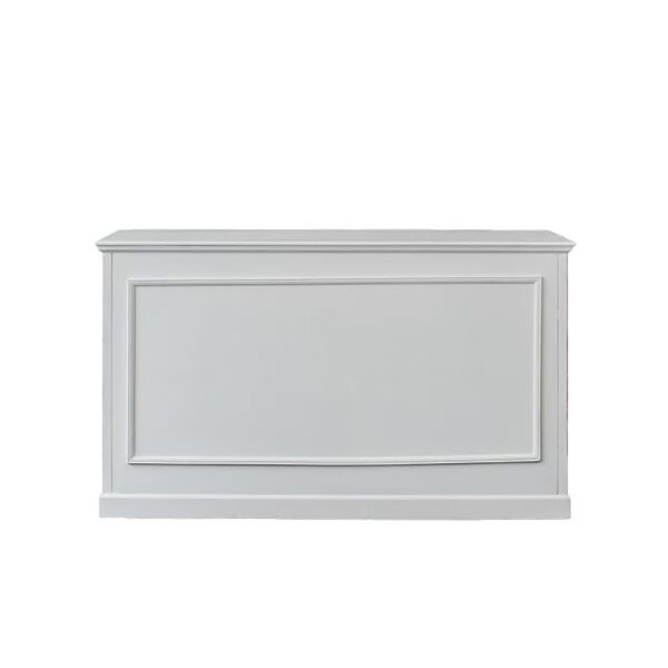 mobile Bartheke weiß rechteckig 183x60x106cm