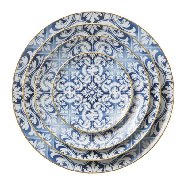 Portuguese Porzellan Vorspeiseteller / Dessertteller 20cm – Bild 2