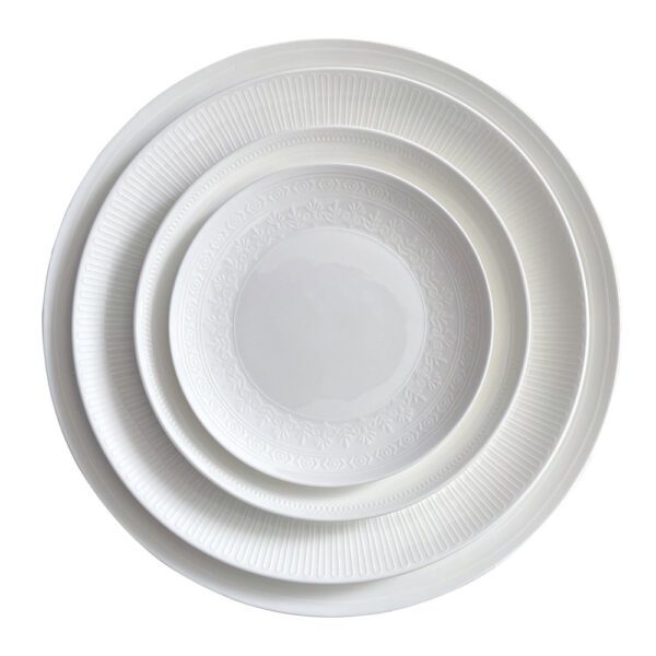 Pure Filigrane Relief Porzellan Vorspeiseteller / Dessertteller 20cm – Bild 2