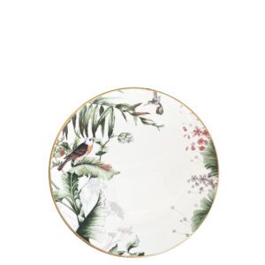 Tropical Bird Porzellan Vorspeiseteller / Dessertteller 20cm