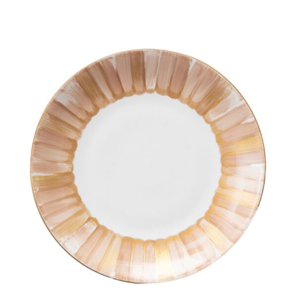 4tlg. Porzellan Teller-Set Peach Fuzz Color of the Year 2024 – Bild 4