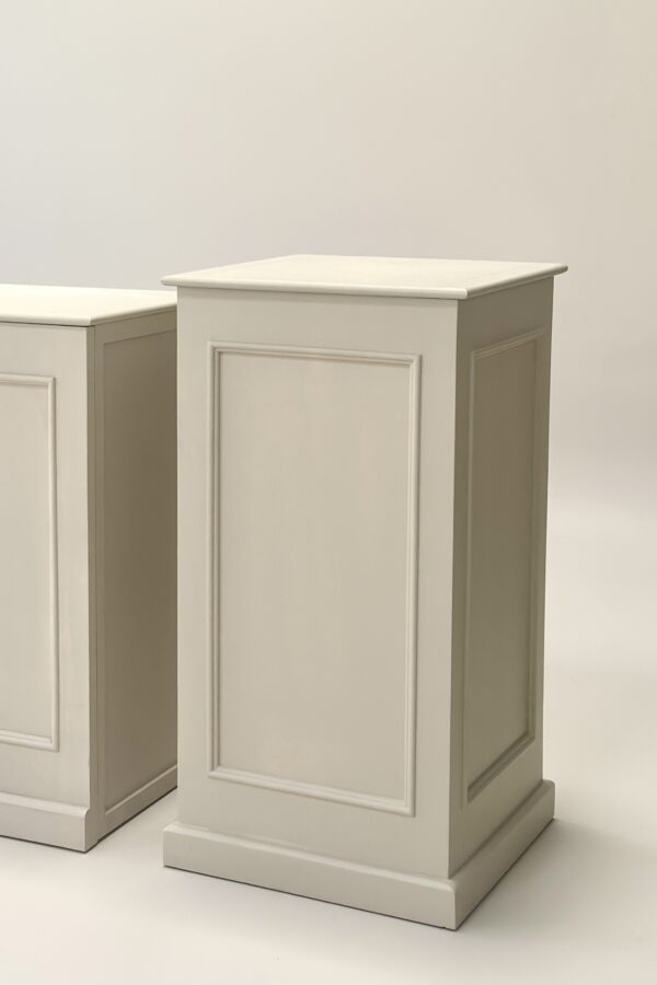 Mobile Bar-Säule Stage macchiato beige rechteckig 60x60x115cm