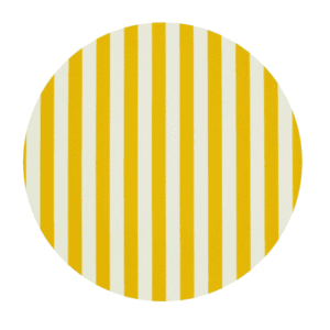 Runde Tischdecke stripes gelb-weiß-gestreift | ⌀ 330 cm