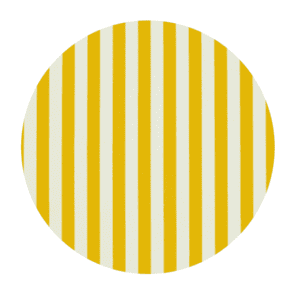 Stoffserviette aus Baumwolle – stripes gelb-weiß-gestreift 50x50cm