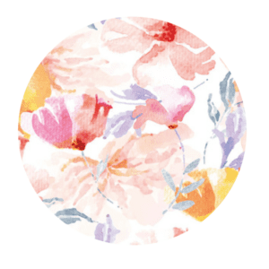 Stoffserviette aus Baumwolle – Aquarell Flower Bomb 50x50cm