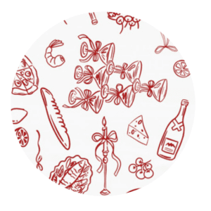 Stoffserviette aus Baumwolle – Italian Summer 50x50cm