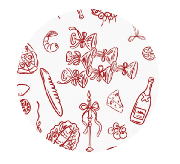 Stoffserviette aus Baumwolle – Italian Summer 50x50cm