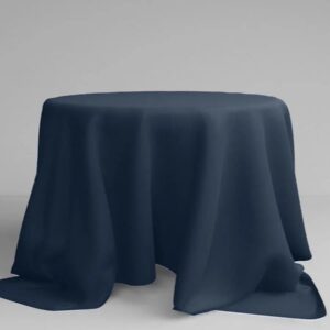 Runde Cocktailtischdecke in Insignia Blue für Stehtische  | ⌀ 330 cm