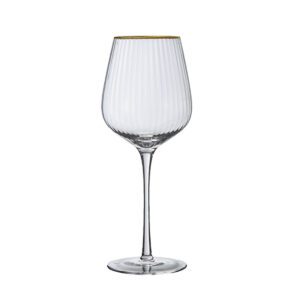Classy-Serie: Weißweinglas mit Goldrand 48cl