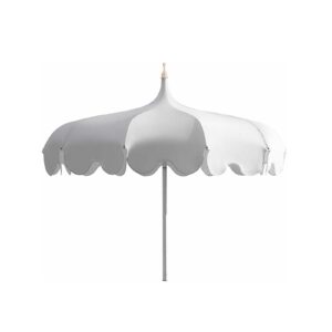 Sonnenschirm Pagode bianco weiß Ø240cm UV-Schutz 50+