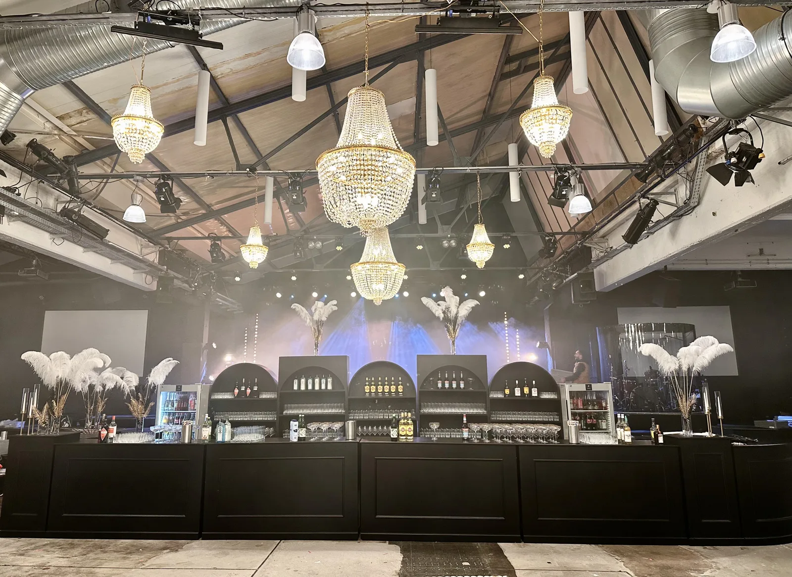 Corporate Event mit Kronleuchtern