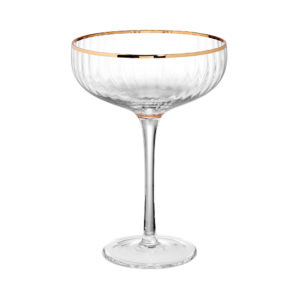 Champagne Cup, Champagnerschale mit Goldrand