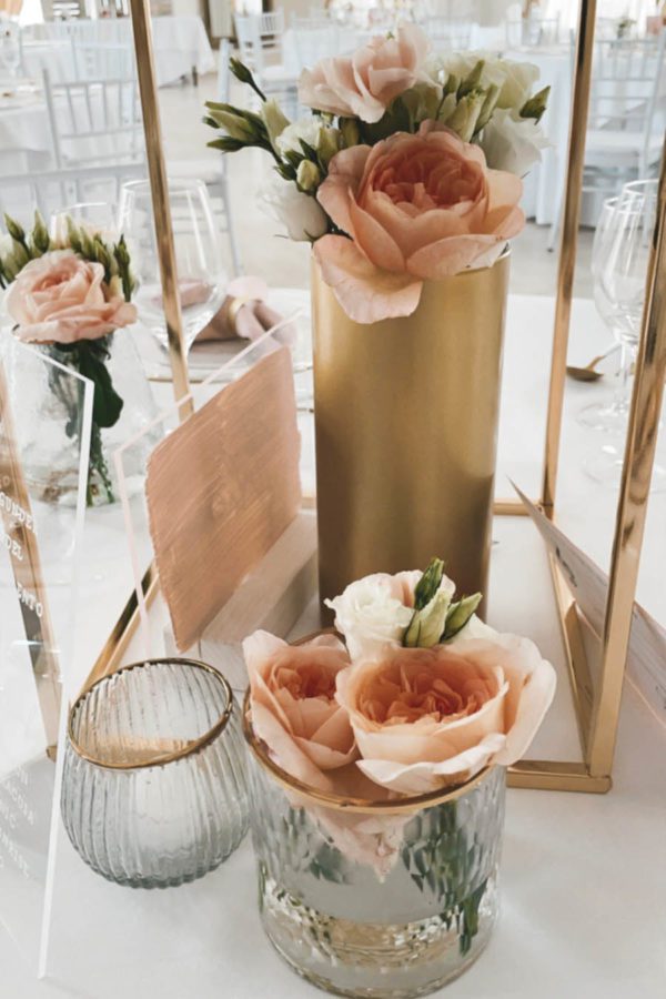 Dekorative Goldständer mieten für Hochzeiten & Events im Onlineeventverleih bei Freiburg