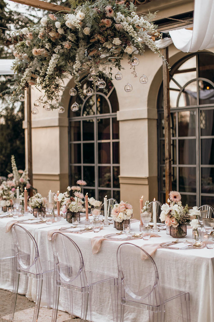 DinnerFrame Holzkonstruktion für deine Hochzeitstafel